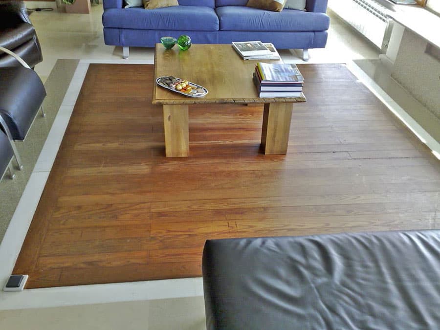 ¿Qué materia prima utilizamos para la base del parquet?